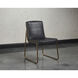 Anton Vintage Black Dining Chair, Set Of 2